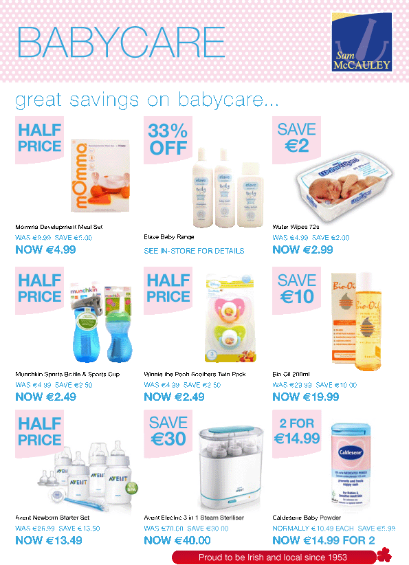 Take advantage of this months Healthy Savings