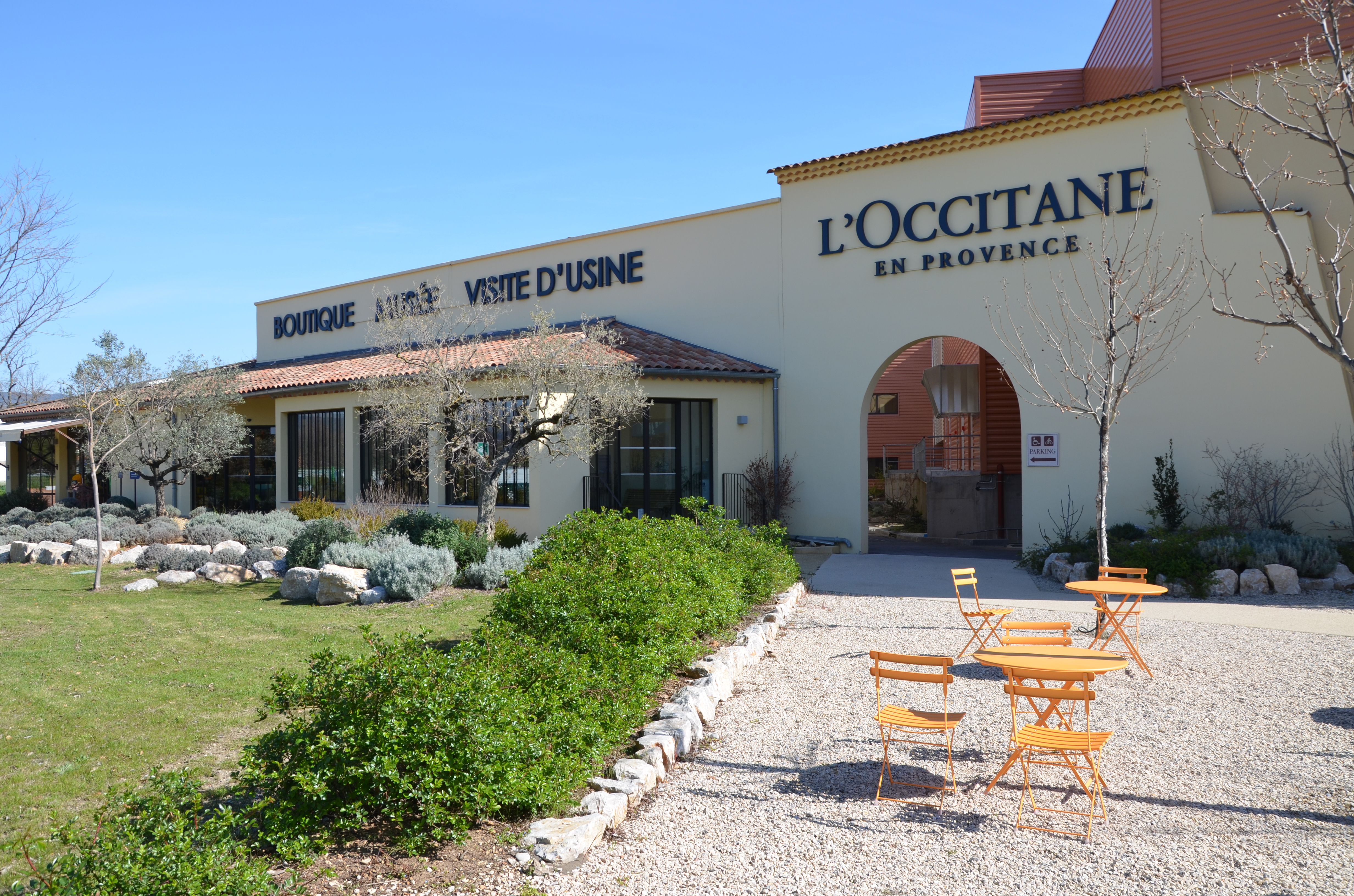 L'Occitane Factory in Manosque, Provence