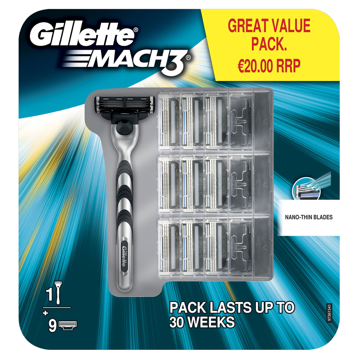 Gillette Mach3 Combo Pack