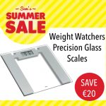 Sam McCauleys Summer Sale Save €20 on Weight Watchers Precisions Glass Scales