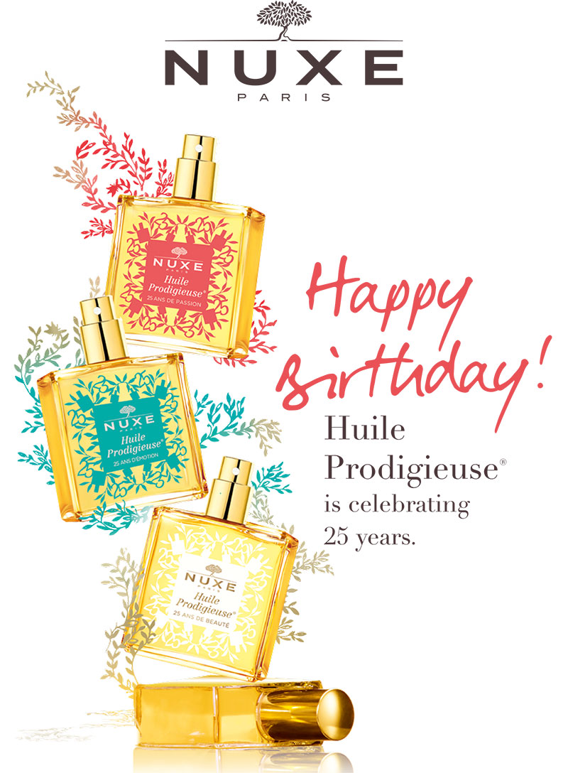Nuxe Huil Prodigieuse Anniversary Editions