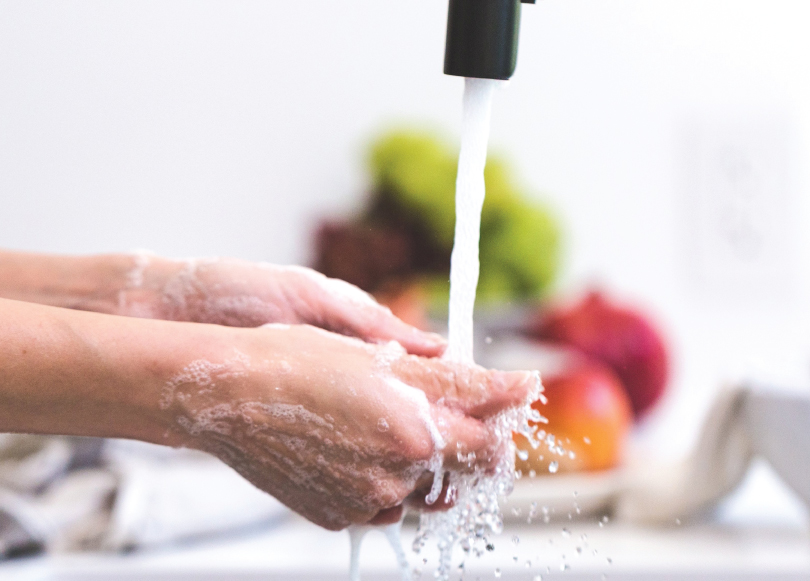 Washing Hands to Prevent Winter Flu